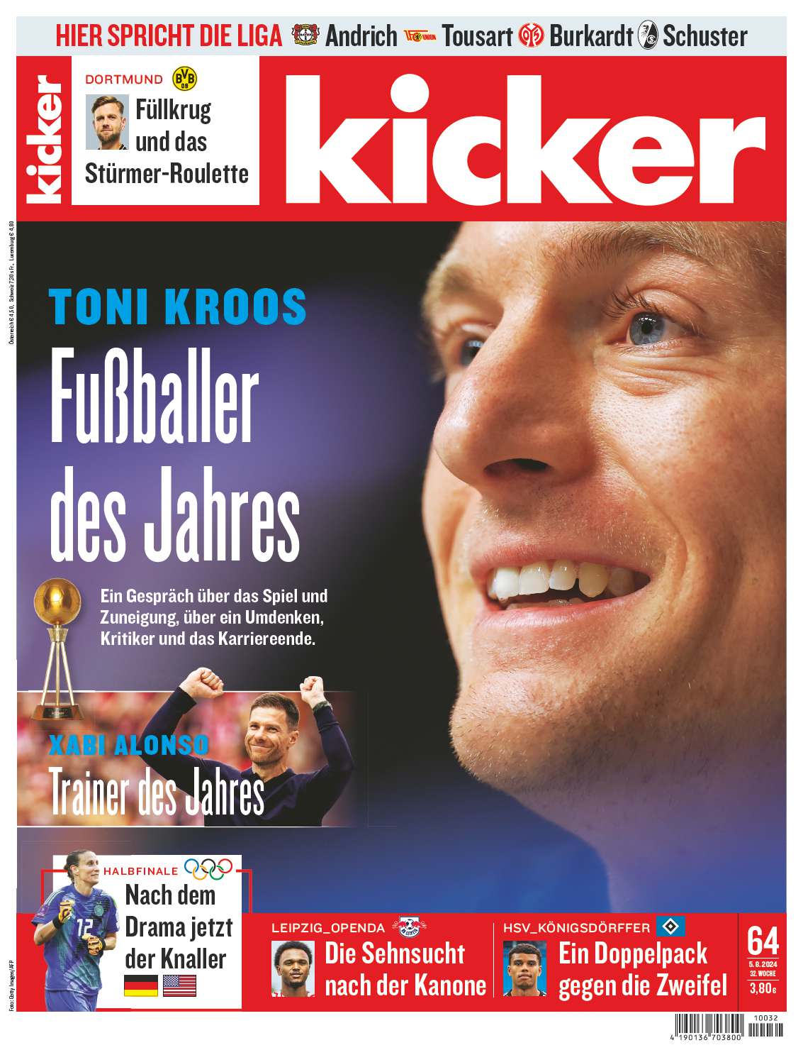 kicker 64/2024 vom 05.08.2024