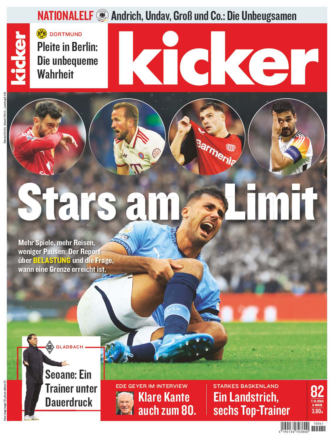 kicker 82/2024 vom 07.10.2024