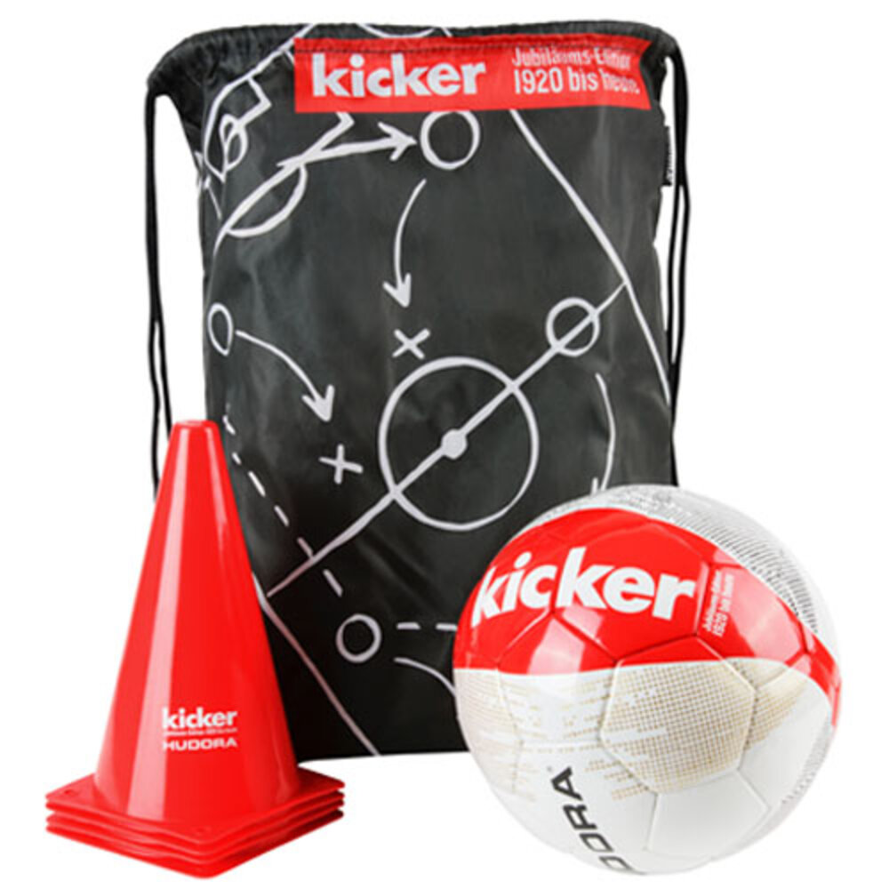 kicker Hudora Fußball-Set "kicker Edition" Matchplan