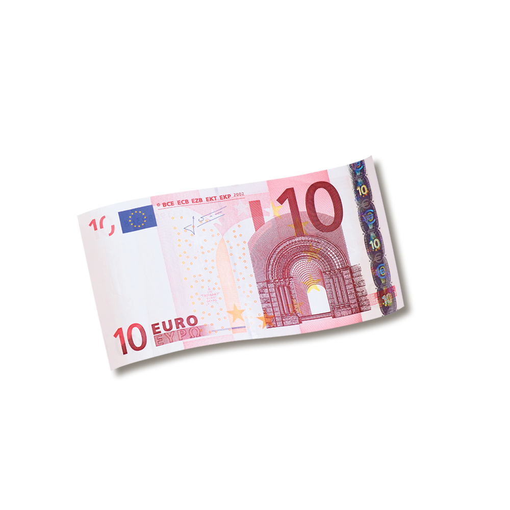 Bargeld 10 EUR