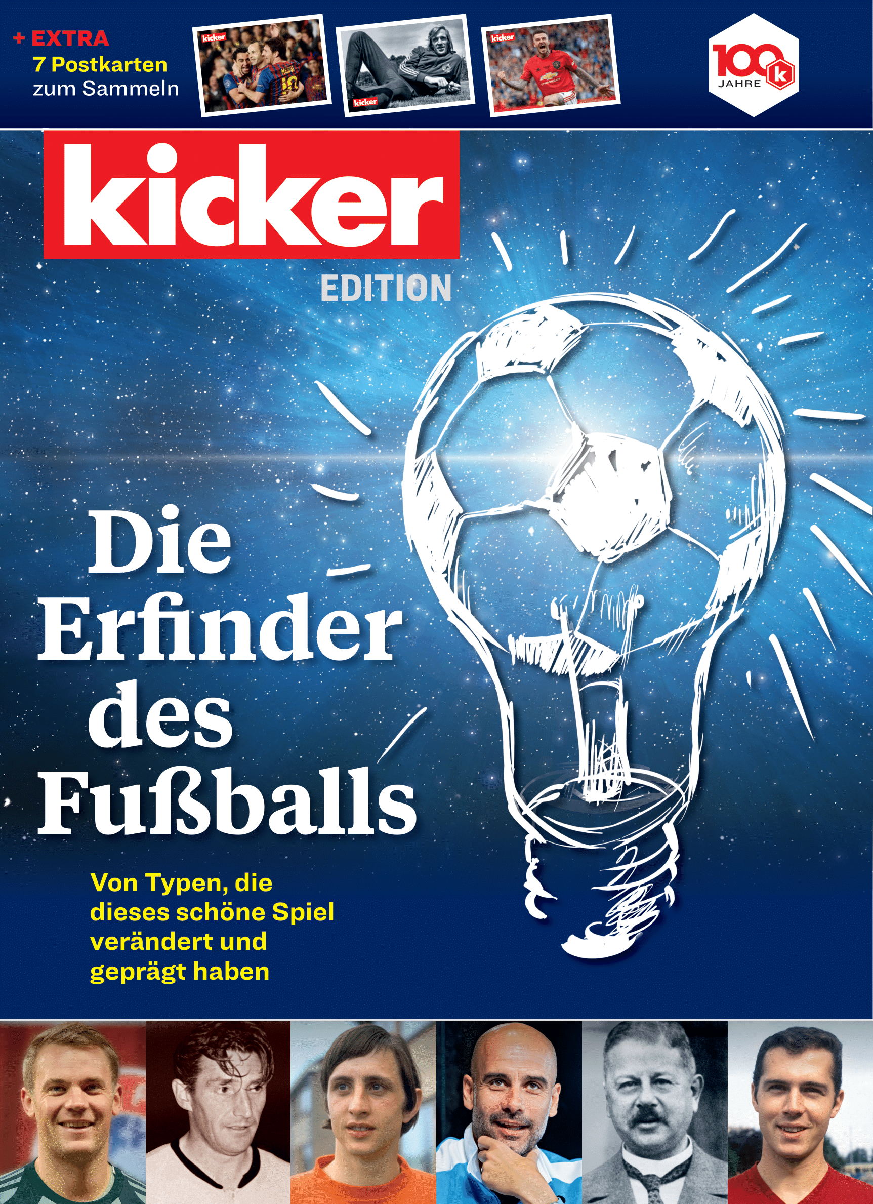 kicker Edition Erfinder des Fußballs