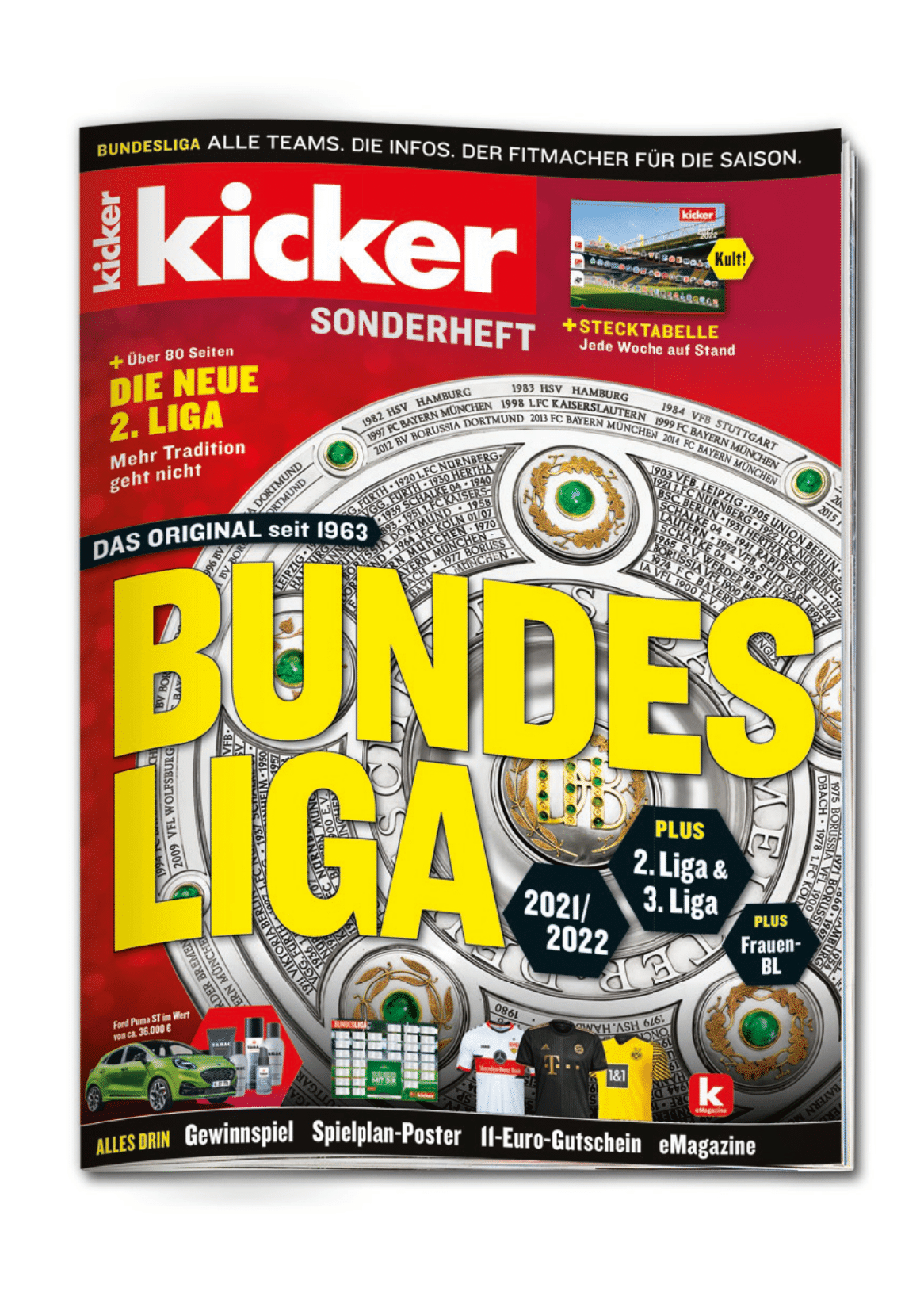 kicker Sonderheft Bundesliga 2021/22
