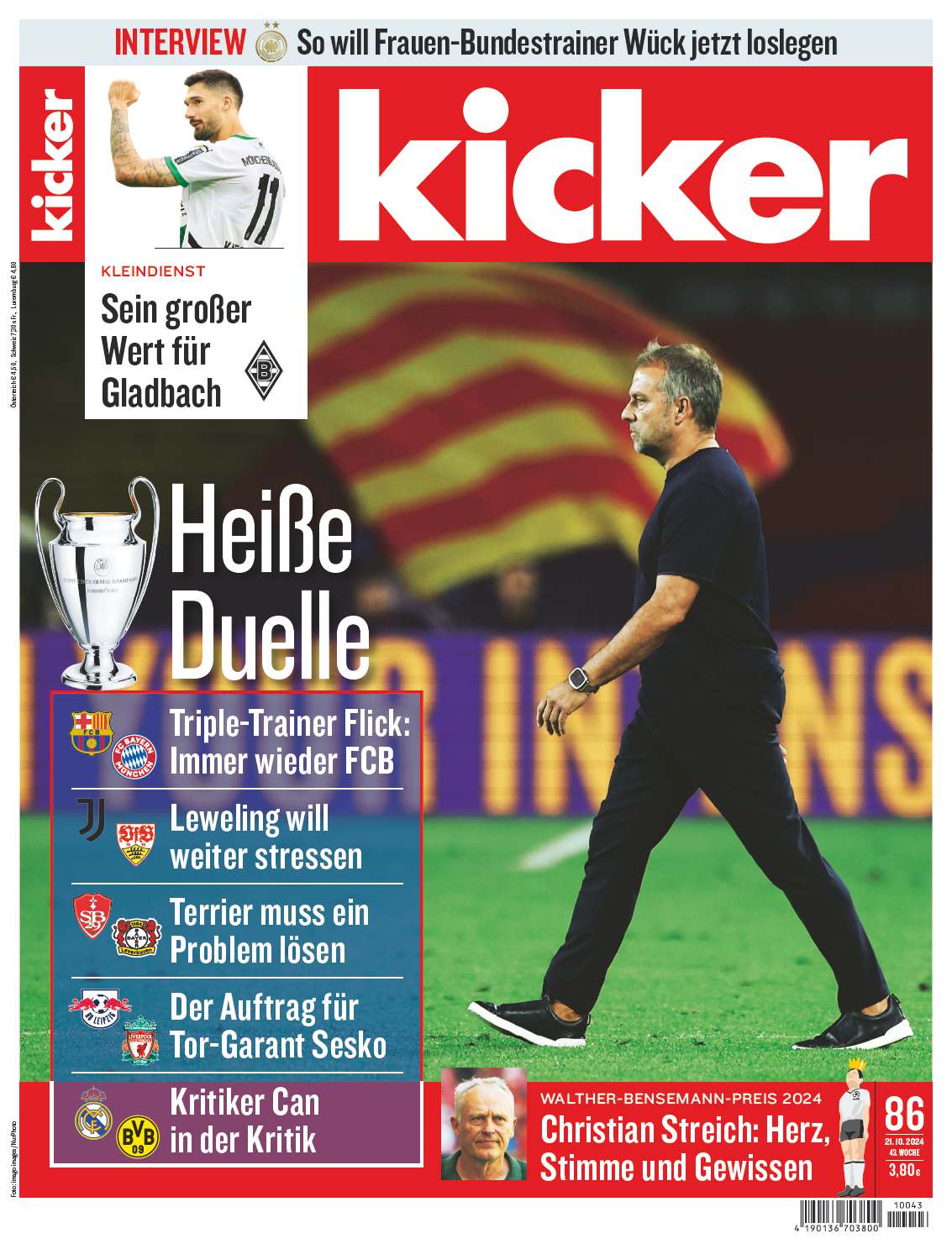 kicker 86/2024 vom 21.10.2024