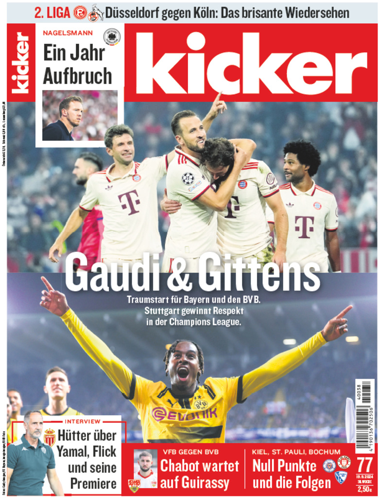 kicker 77/2024 vom 19.09.2024