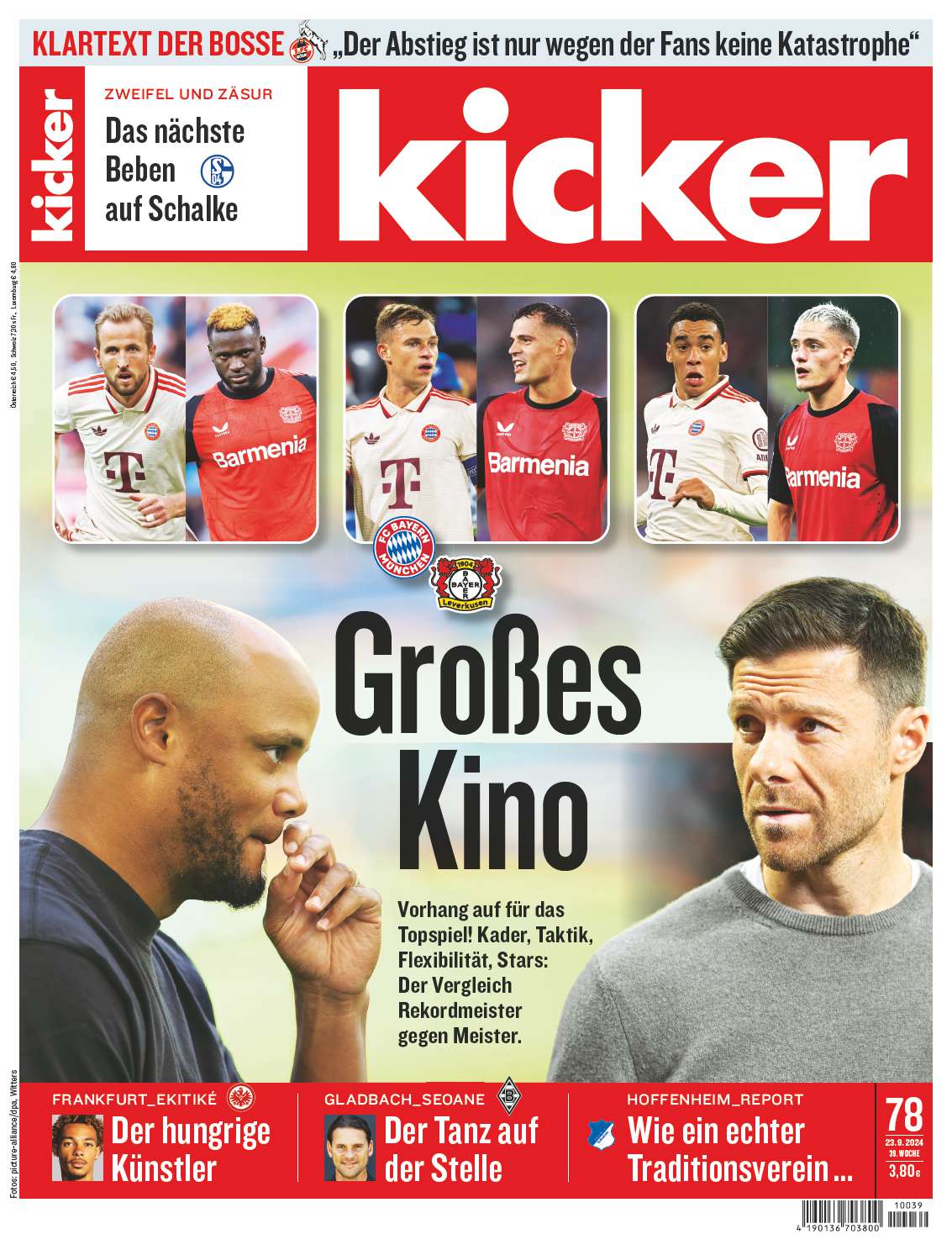 kicker 78/2024  vom 23.09.2024