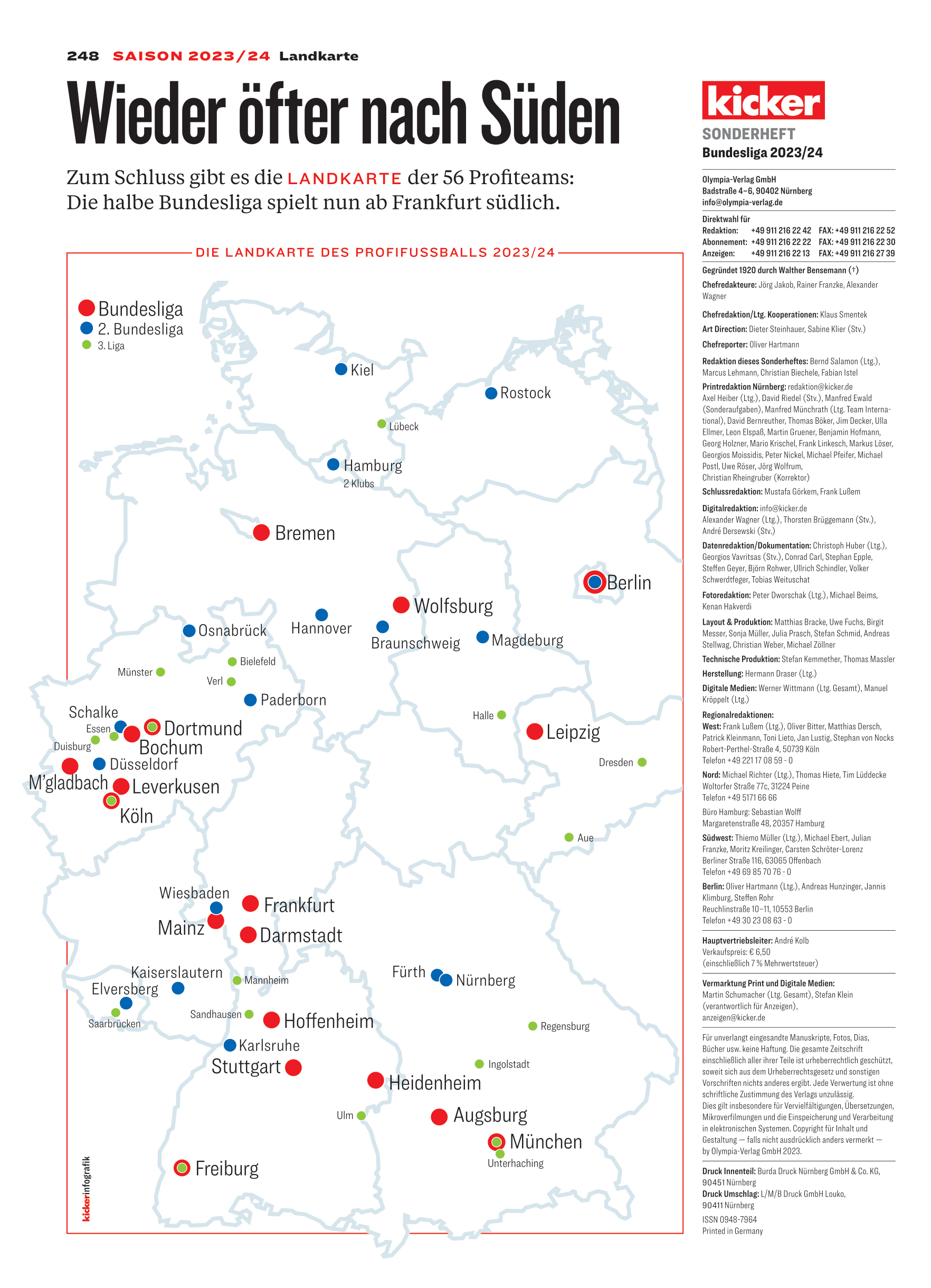 kicker Sonderheft Bundesliga 01/2023