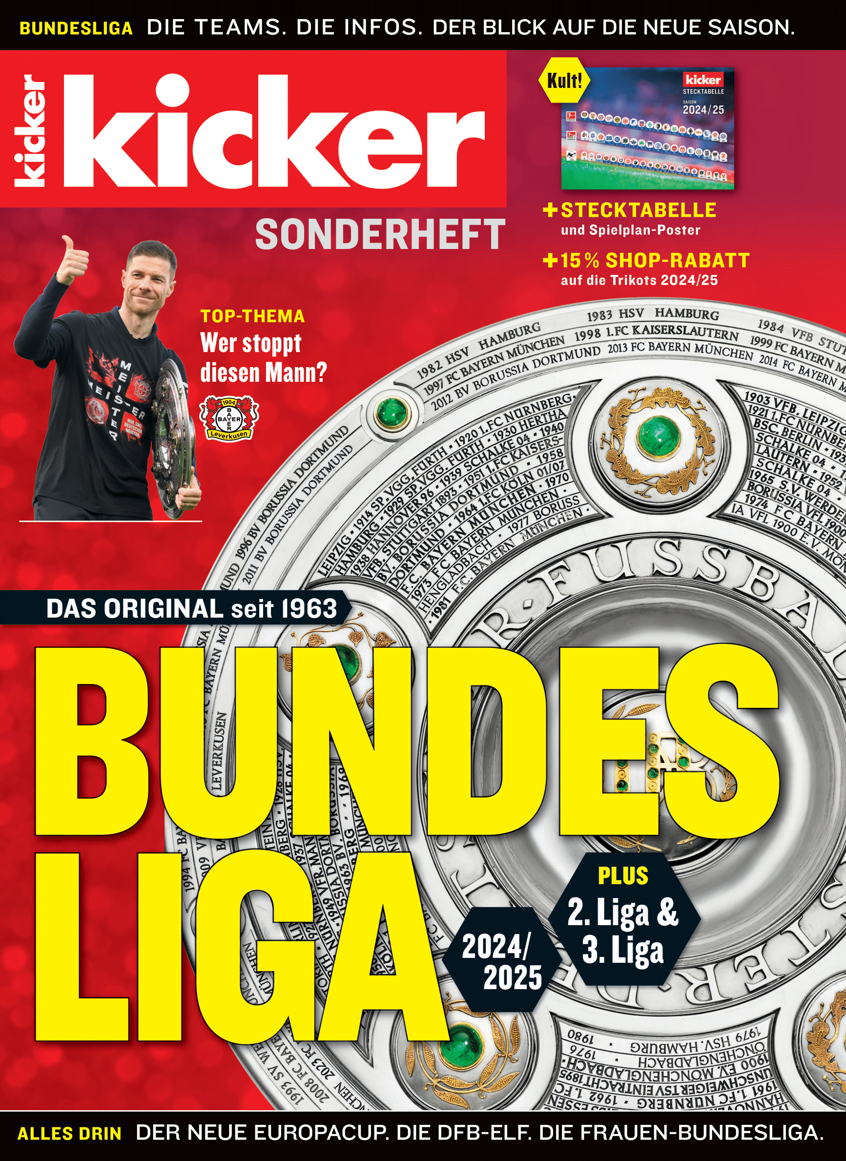 kicker Sonderheft Bundesliga 2024/25