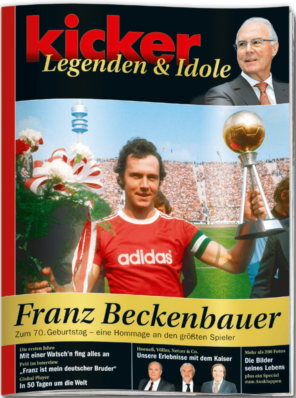kicker Sonderheft Legenden & Idole Franz Beckenbauer