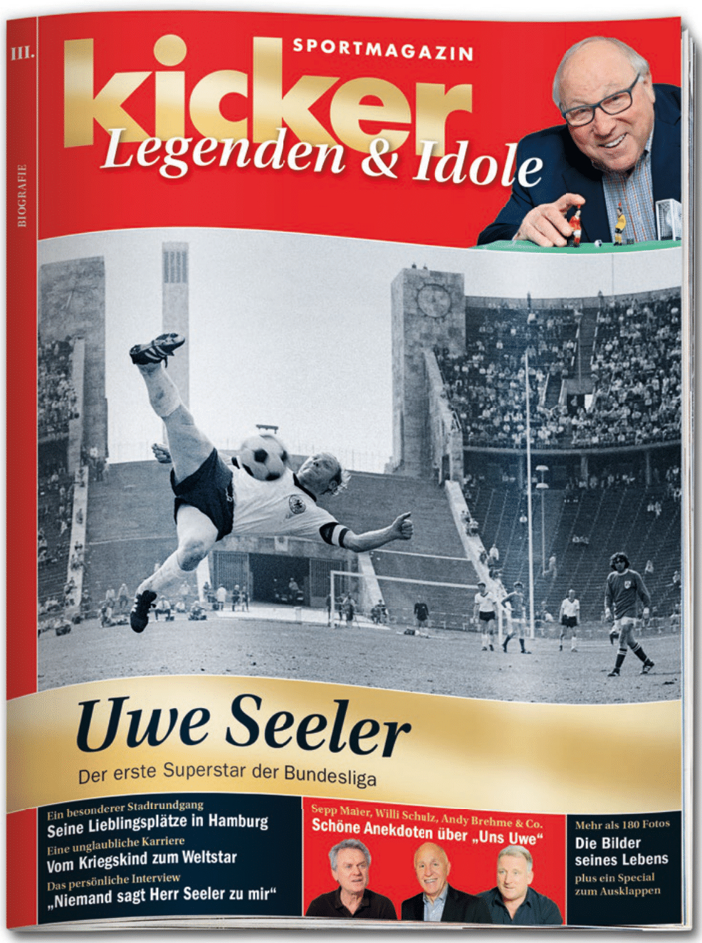kicker Legenden & Idole Uwe Seeler