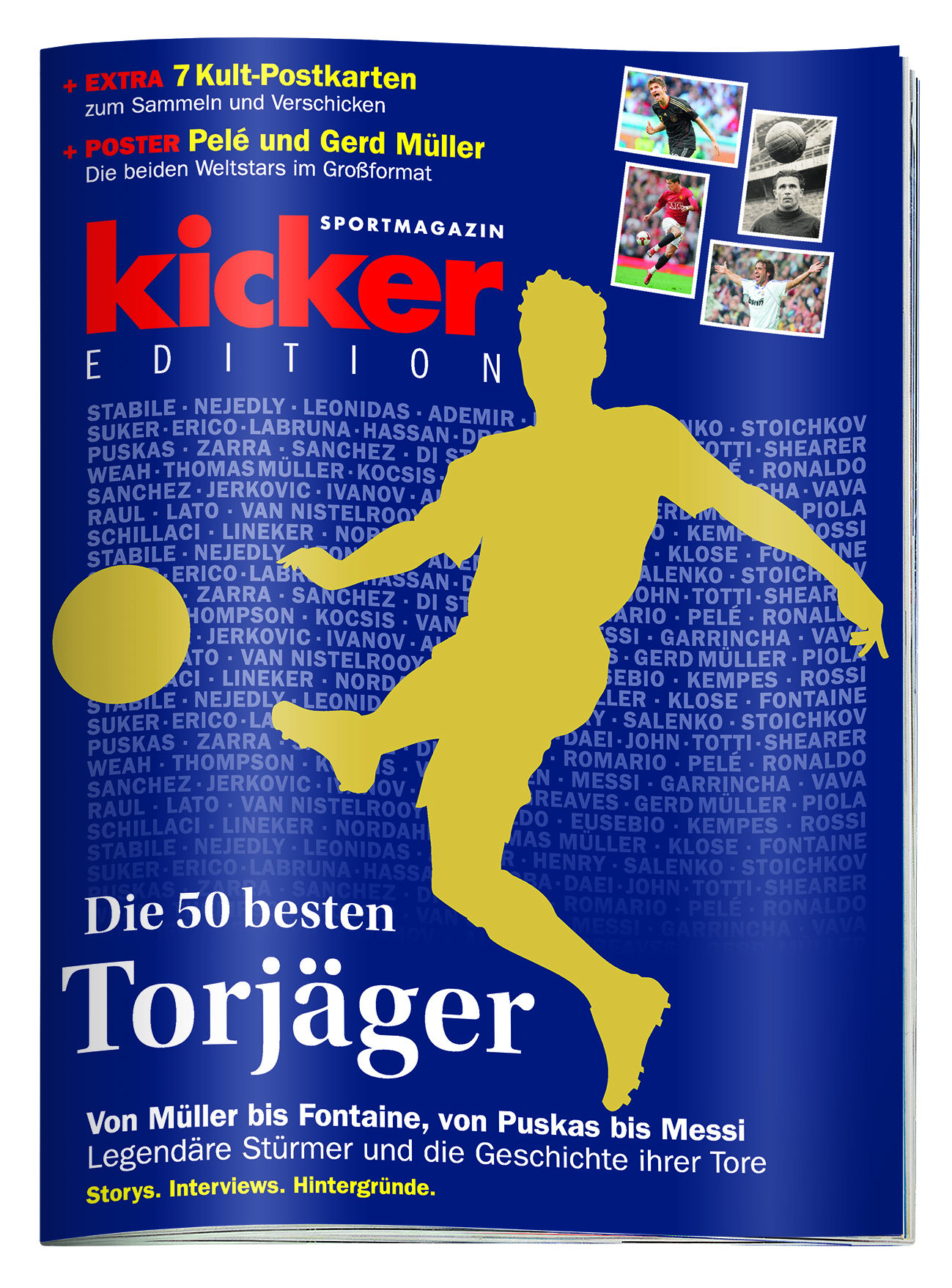 kicker Edition Die 50 besten Torjäger