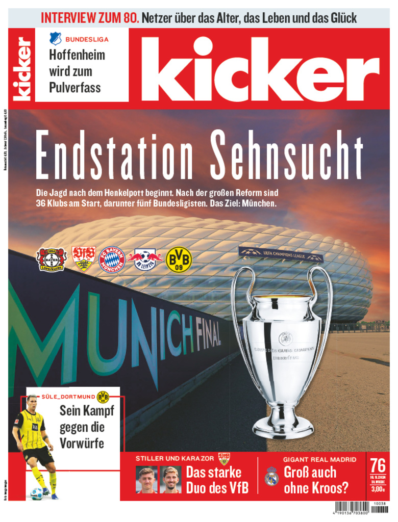 kicker 76/2024 vom 16.09.2024