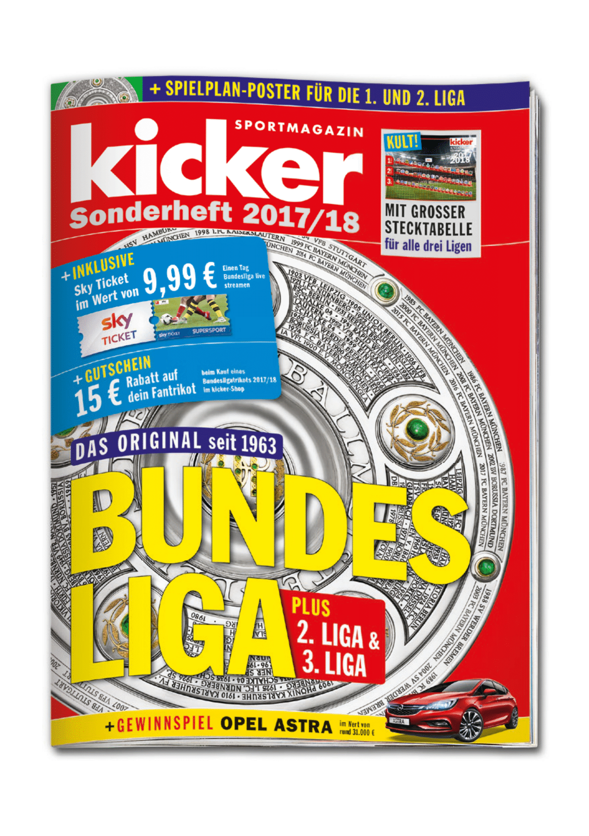 kicker Sonderheft Bundesliga 2017/18