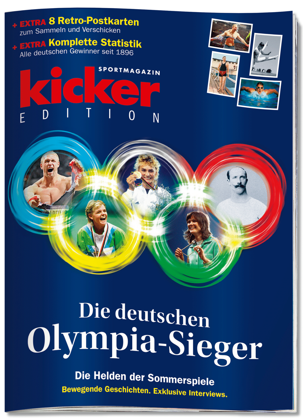 kicker Edition Die deutschen Olympiasieger