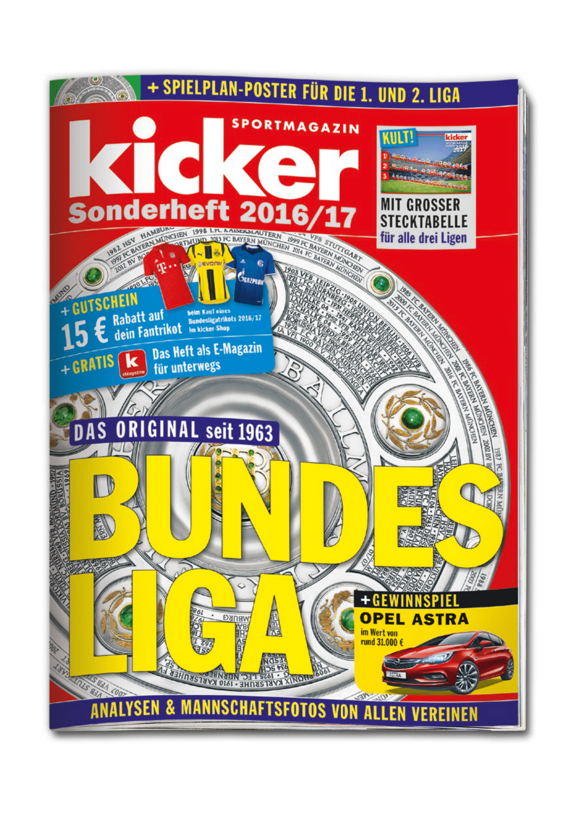 kicker Sonderheft Bundesliga 2016/17