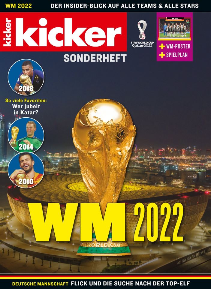 kicker Sonderheft WM 2022
